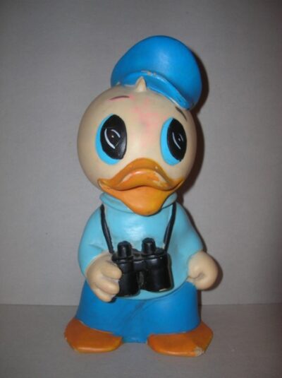 QUI ESPLORATORE W.DISNEY PLASTEVER MADE IN ITALY 1963  - 22CM