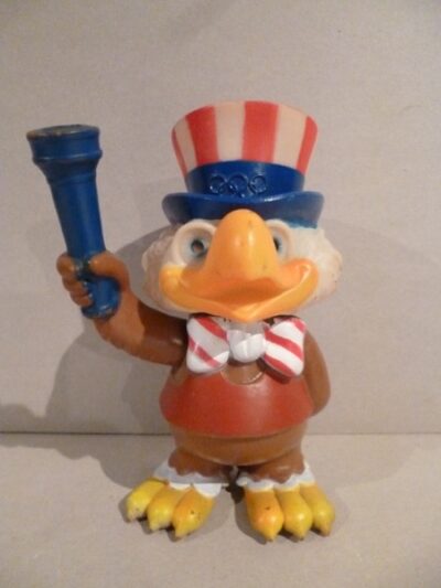 SAM THE EAGLE MASCOTTE OLIMPIADI 1984  - 15CM