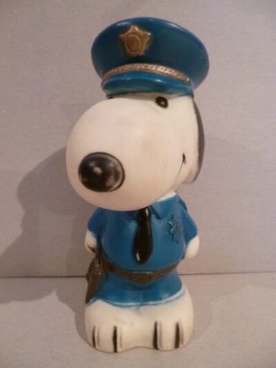 SNOOPY POLIZZIOTTO UNITED FEATURES SYND. 1965  - 13CM