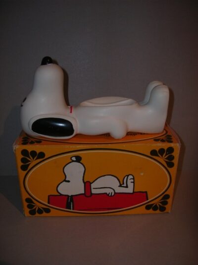 SNOOPY PORTASAPONE AVON COSMETICS - IN BOX -  10CM