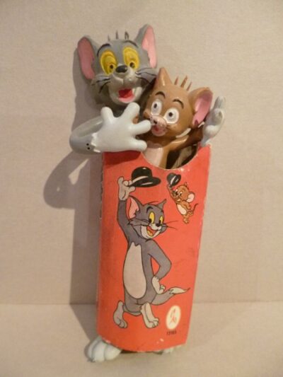 TOM E JERRY FLEXY W. BROS CEPPIRATTI  - IN BLISTER - 1979  - 16CM