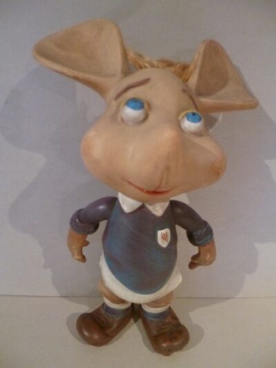 TOPO GIGIO CALCIATORE NAPOLI ITALOCREMONA - 29CM