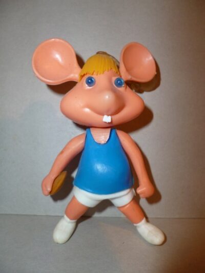 TOPO GIGIO DISCOBOLO PAVESI - ANNI '60  - 12CM