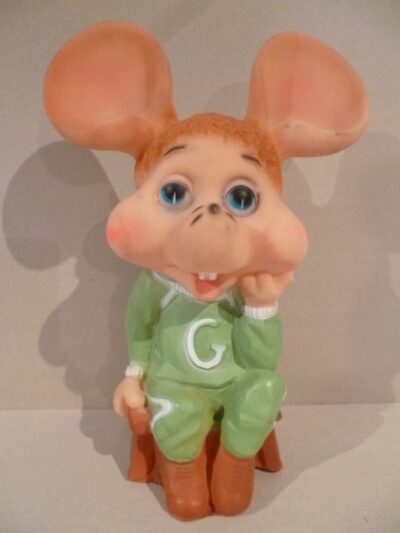 TOPO GIGIO -G- (VERDE)  - 22CM