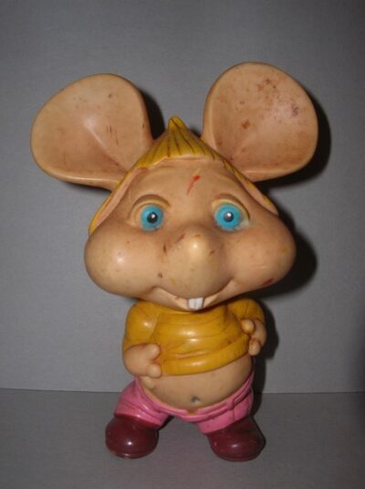 TOPO GIGIO PANCIA FUORI - ANNI’80 - 16CM