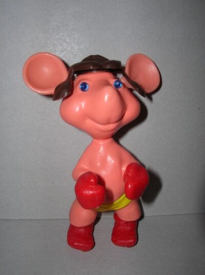 TOPO GIGIO PUGILE PAVESINI - ANNI '60 - 11CM