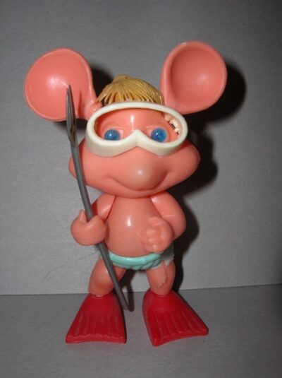 TOPO GIGIO SUB PAVESINI - ANNI '60 - 11CM