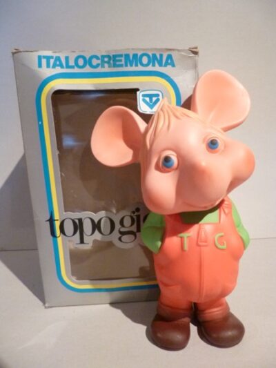 TOPO GIGIO -TG- ITALOCREMONA - IN BOX - ANNI '70  - 28CM