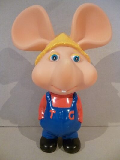 TOPO GIGIO TG ROSSO-BLU  - 20CM