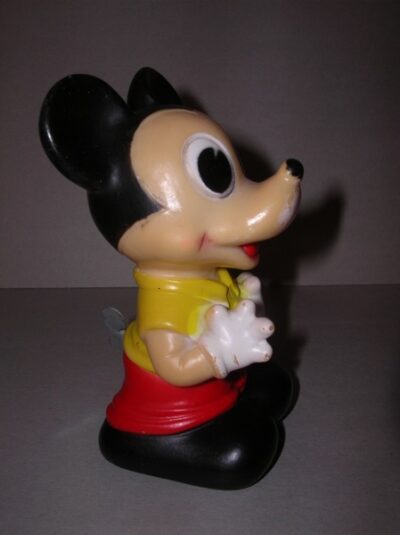 TOPOLINO BABY A CARICA LEDRA W.D.P. - ANNI '70  - 13CM