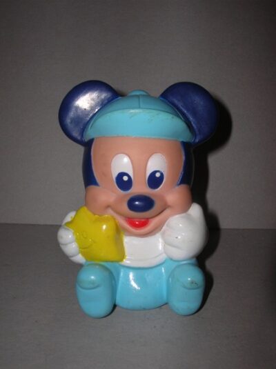 TOPOLINO BABY CON STELLINA ARCO DISNEY CHINA 1984 - 10CM