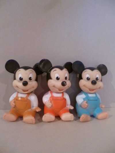 TOPOLINO BABY (TRE VARIANTI COLORE)  - 12CM