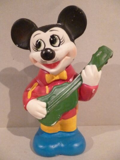 TOPOLINO CON MANDOLINO BARTOPLAS  - 13CM