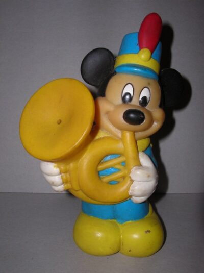 TOPOLINO CON TROMBONE -4- ARCO THE W.D.COMPANY - ANNI’80 - 16CM