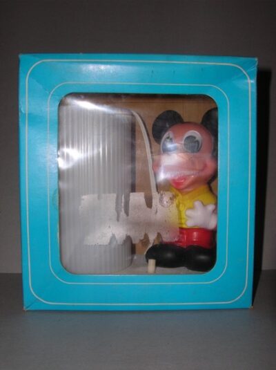 TOPOLINO LAMPADA LEDRA W.D. - ANNI'80  - 15CM - IN BOX -