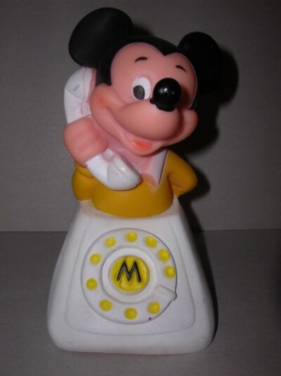 TOPOLINO TELEFONO DANARA W.D.P. MADE IN HONG KONG  - 15CM