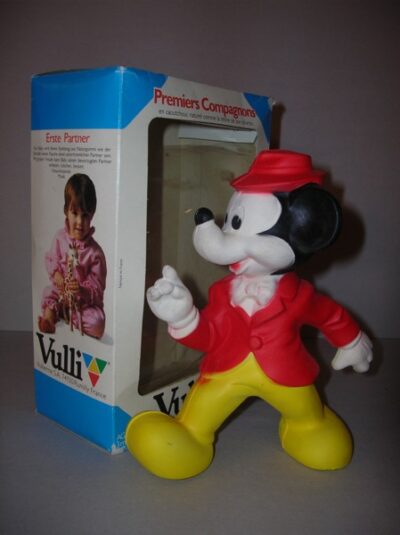 TOPOLINO VULLI MADE FRANCE 1972 W.D.P. - 18CM - IN BOX -