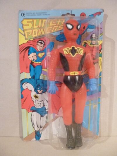 UOMO RAGNO ACTION FIGURE SUPER POWERS IN BLISTER 25CM (III+).JPG