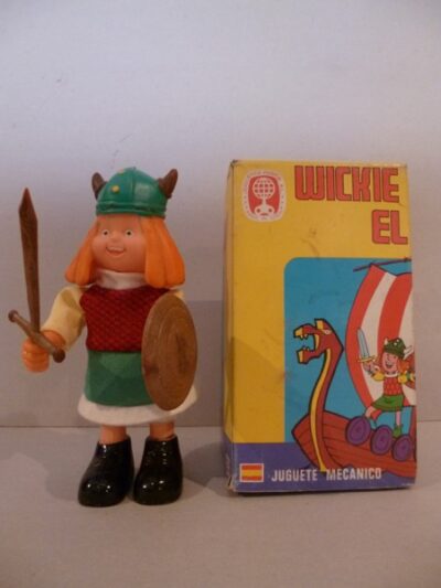 WIKY IL VICHINGO FEBER MADE IN SPAIN TAURUS FILM - IN BOX- ANNI ’70 - 18CM