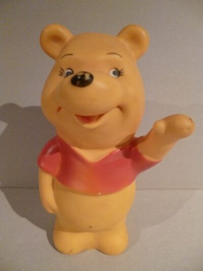 WINNIE POOH SHELCORE INC. M. IN TAIWAN W.D.P. - ANNI '70 - 18CM